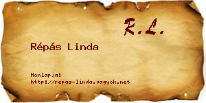Répás Linda névjegykártya